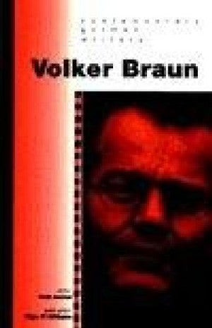 Contemporary German Writers Series: Volker Braun - Siop Y Pentan