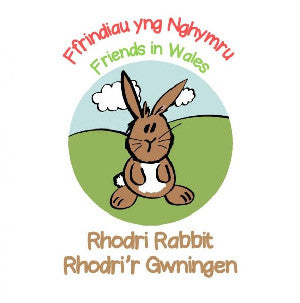 Ffrindiau yng Nghymru / Friends in Wales: Rhodri'r Gwningen / Rho - Siop Y Pentan