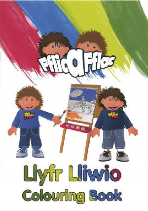 Fflic a Fflac:Llyfr Lliwio/Fflic a Fflac: Colouring Book - Siop Y Pentan