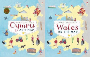 Pecyn Cymru ar y Map / Wales on the Map Pack - Siop Y Pentan