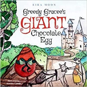 Greedy Gracee's Giant Chocolate Egg - Siop Y Pentan